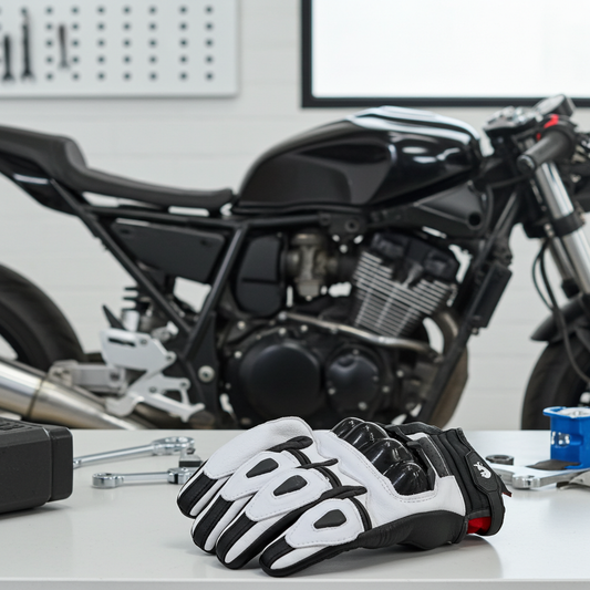 Furigan Leather Motorcycle Gloves