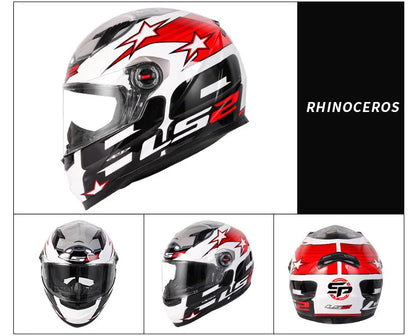LS2 FF358 Full Face Motorcycle Helmet LS2 motocross racing helmets ECE certification