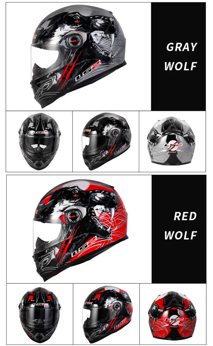 LS2 FF358 Full Face Motorcycle Helmet LS2 motocross racing helmets ECE certification