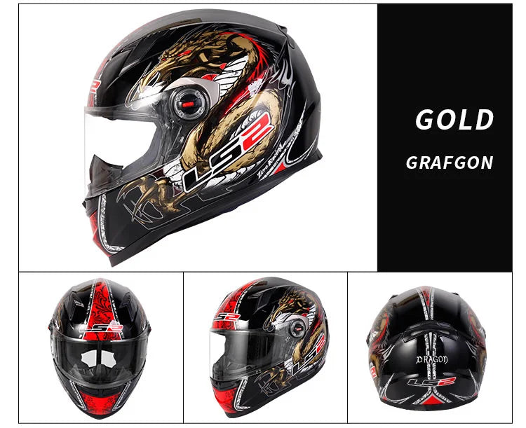 LS2 FF358 Full Face Motorcycle Helmet LS2 motocross racing helmets ECE certification