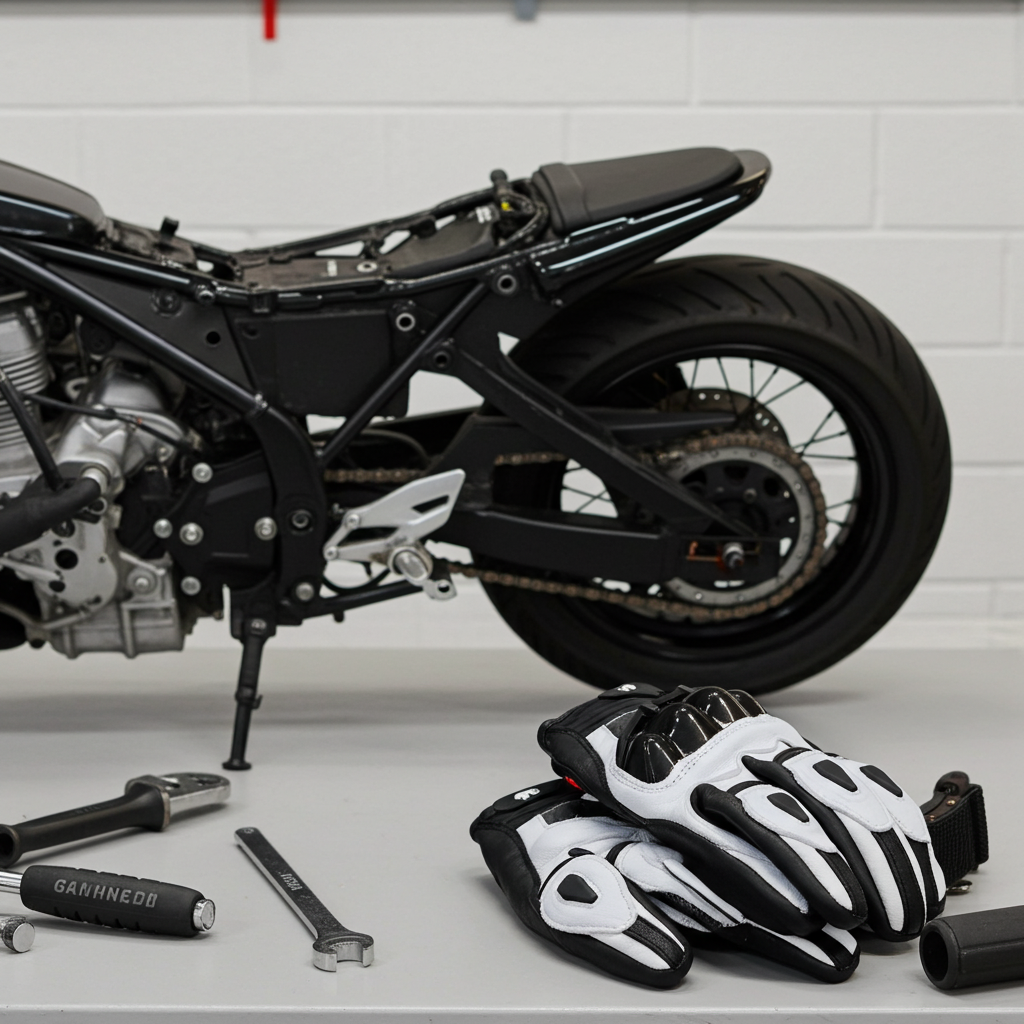 Furigan Leather Motorcycle Gloves