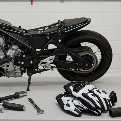 Furigan Leather Motorcycle Gloves