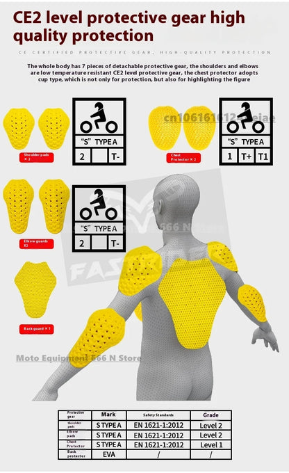 LYSCHY Women's Motorcycle Jacket