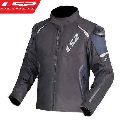 Alkuperäinen LS2-moottoripyörätakki LS2 ZOOM Talvi Lämmin Vedenpitävä  Hengittävä Moottoripyörätakki Miehille ja Naisille CE Certificate 