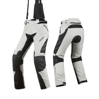 RICHA Moottoripyöräpuku Talveen - CE-Suojattu Vedenpitävä Takki ja Housut