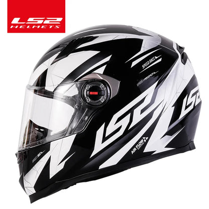 LS2 FF358 Full Face Motorcycle Helmet LS2 motocross racing helmets ECE certification
