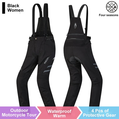 RICHA Moottoripyöräpuku - CE-Suojattu Vedenpitävä 10000mm Takki ja Housut