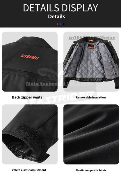 LYSCHY Women's Motorcycle Jacket