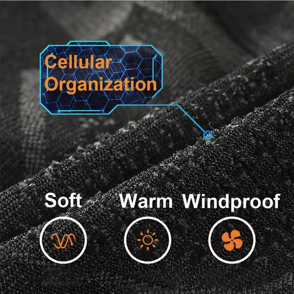 Balaclava Motorcycle Face Mask for Autumn and Winter, Windproof and Warm Protection for Men and Women, Outdoor Use, Cold-Resistant Face Mask